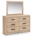 Sanginlane Dresser and Mirror image